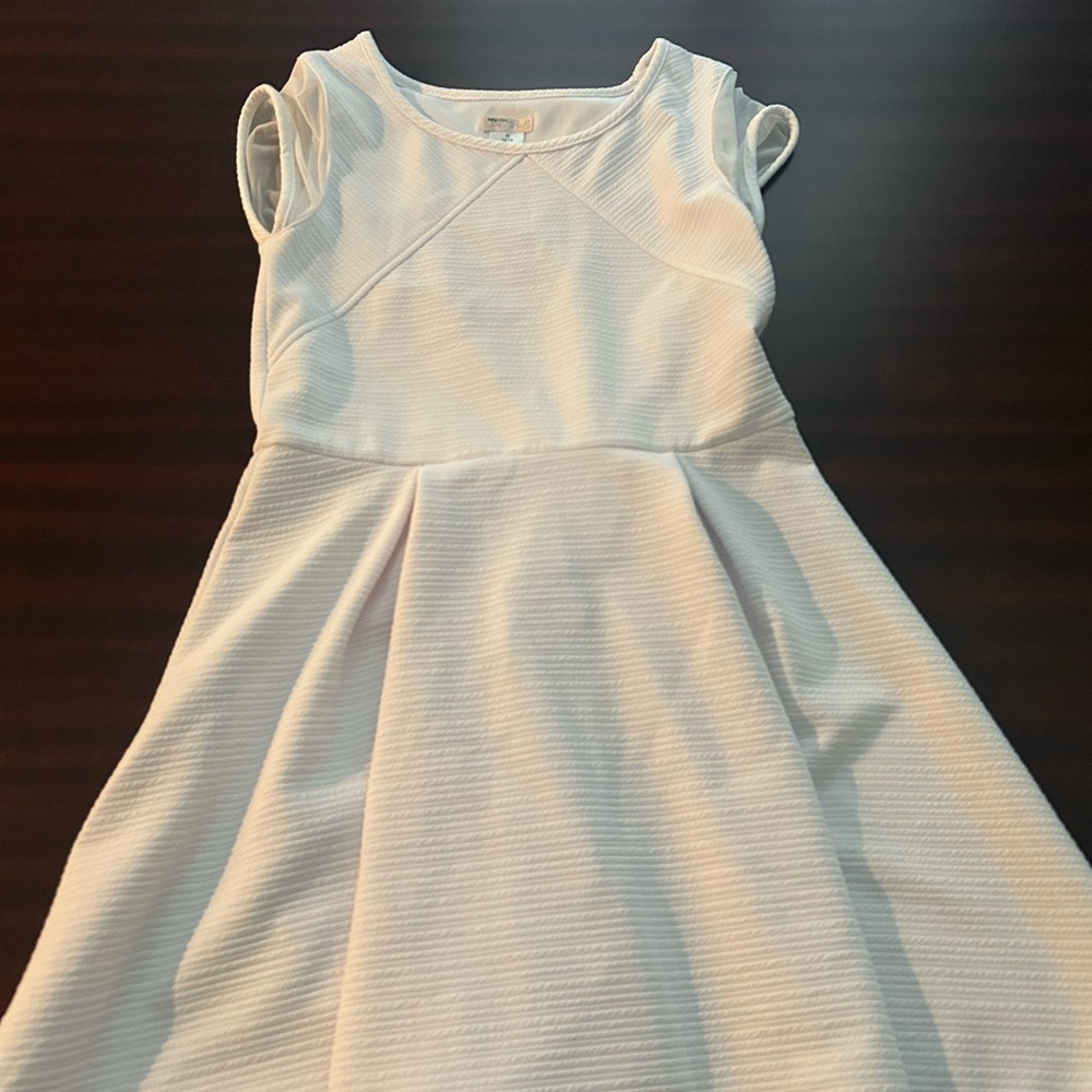 Elegant White Kids Dress